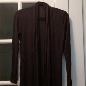 Sheer Black Cardigan/Shawl